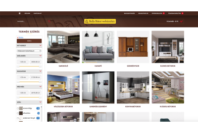 OpenCart webstore creation for Balla Bútor Ltd