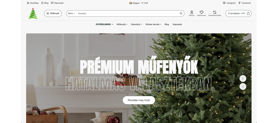 OpenCart System Upgrade and Modernization for the Christmas Decoration Webshop