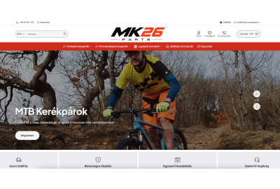 New OpenCart 3 Webshop Built on Journal 3.2 for motor-kerekpar.hu