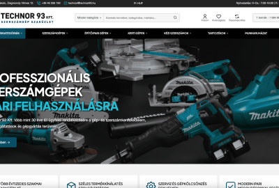 Technor93.hu Refurbished with the Latest OpenCart 4 and Journal 3.2